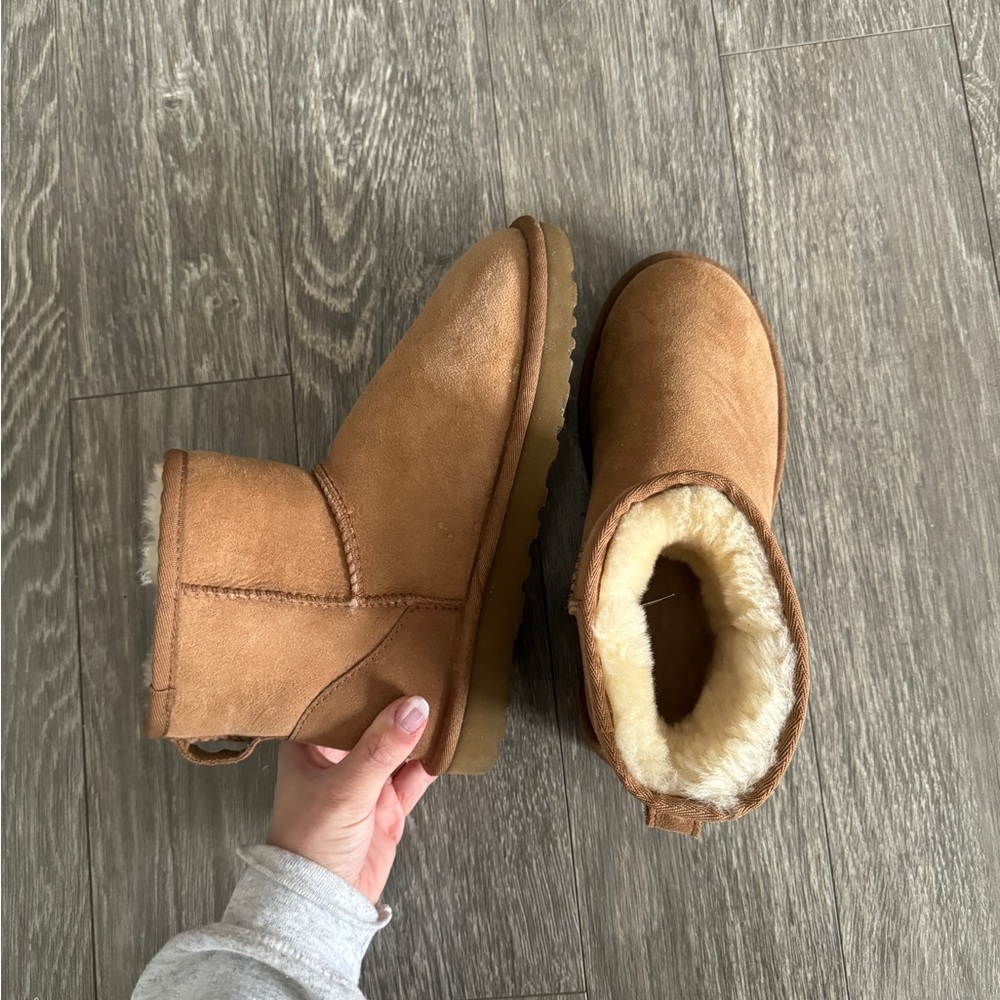 UGG Chestnut Mini Boots - Picture 3 of 16